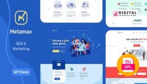 MetaMax SEO and Marketing WordPress Theme v1.1.0 [GPL]