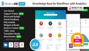 MinervaKB Knowledge Base for WordPress with Analytics v2.0.8 [GPL]