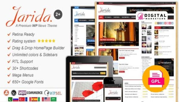 Multinews | Multi-purpose WordPress News,Magazine v2.8 [GPL]