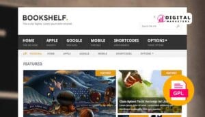 MyThemeShop Bookshelf WordPress Theme v2.1.2 [GPL]