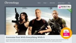 MyThemeShop Chronology WordPress Theme v1.1.1 [GPL]