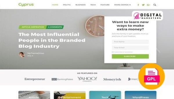 MyThemeShop Cyprus WordPress Theme v1.1.3 [GPL]