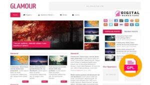 MyThemeShop Glamour WordPress Theme v2.1.2 [GPL]
