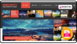 MyThemeShop Immunity WordPress Theme v1.2.4 [GPL]