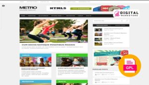 MyThemeShop Metro WordPress Theme v1.3.1 [GPL]