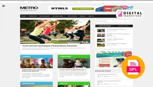 MyThemeShop Metro WordPress Theme v1.3.1 [GPL]