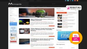 MyThemeShop Monopoly WordPress Theme v1.1.1 [GPL]