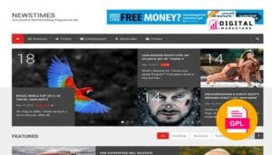 MyThemeShop NewsTimes v1.3.9 [GPL]