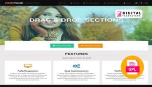 MyThemeShop OnePage WordPress Theme v1.2.7 [GPL]