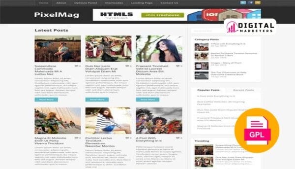 MyThemeShop Pixelmag WordPress Theme v1.1.1 [GPL]