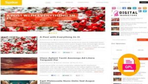 MyThemeShop Spike WordPress Theme v2.2.2 [GPL]