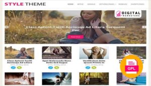 MyThemeShop Style WordPress Theme v1.1.2 [GPL]