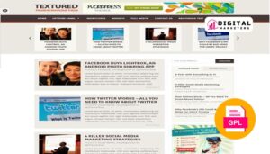MyThemeShop Textured WordPress Theme v1.1.1 [GPL]