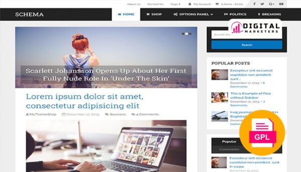 MyThemeShop Top WordPress Theme v1.2.1 [GPL]