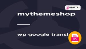 MyThemeShop WP Google Translate v1.0.8 [GPL]