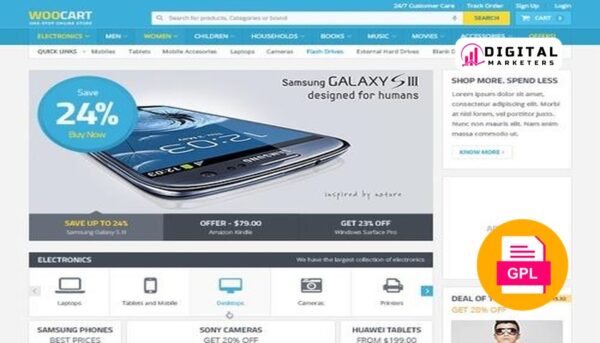 MyThemeShop WooCart WordPress Theme v1.4.11 [GPL]