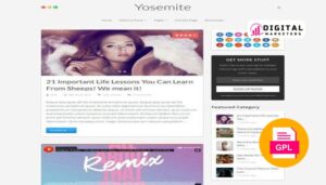 MyThemeShop Yosemite WordPress Theme v1.3.1 [GPL]