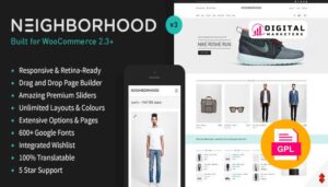 Neighborhood Responsive Multi-Purpose Shop Theme v3.7.0 [GPL]