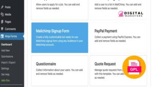 Ninja Forms MailChimp v3.3.1 [GPL]