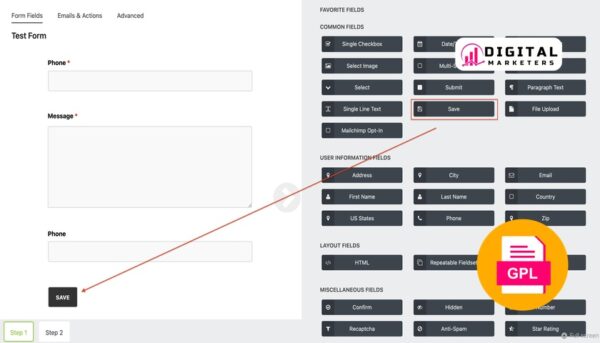 Ninja Forms Save Progress v3.0.25 [GPL]