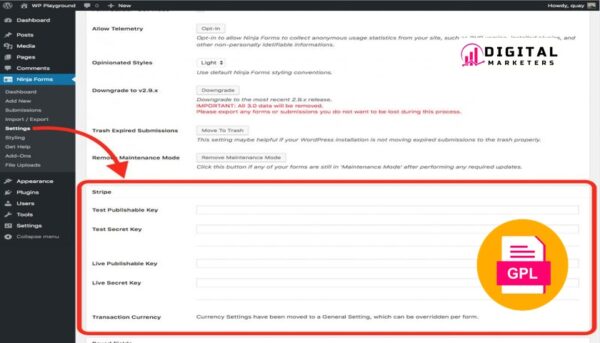 Ninja Forms Stripe v3.1.3 [GPL]