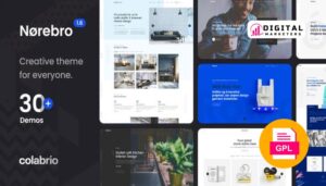 Norebro Creative Portfolio Theme for Multipurpose Usage v1.6.3 [GPL]