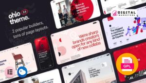 Ohio - Creative Portfolio & Agency WordPress Theme v3.5.5 [GPL]