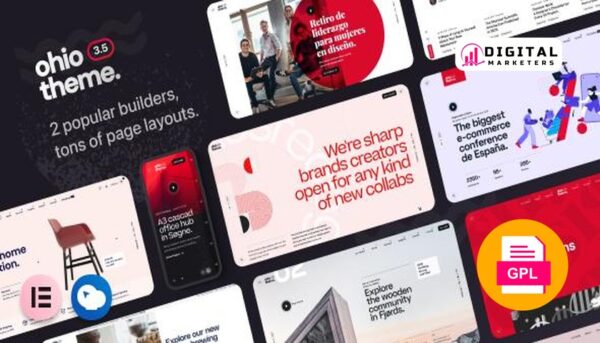 Ohio - Creative Portfolio & Agency WordPress Theme v3.5.5 [GPL]