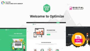Optimize SEO, Digital Marketing, Social Media Theme v2.1 [GPL]