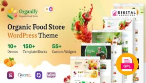 Organify Organic Food Products WordPress Theme v1.0.0 [GPL]