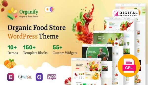 Organify Organic Food Products WordPress Theme v1.0.0 [GPL]