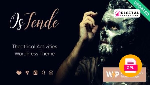 OsTende Theater WordPress Theme v1.2.0 [GPL]