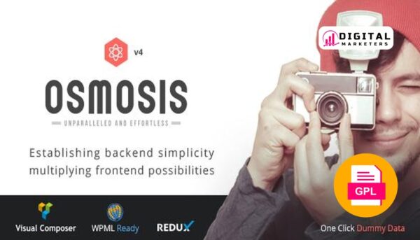 Osmosis Responsive Multi-Purpose Theme v4.5.1 [GPL]
