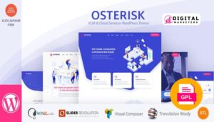 Osterisk: VOIP & Cloud Services WordPress Theme v2 [GPL]