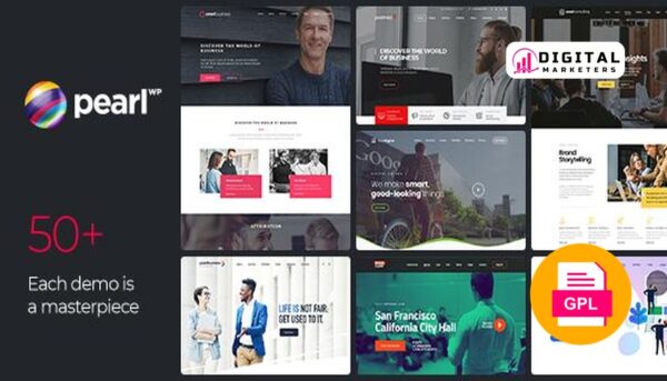 Pearl  Corporate Business WordPress Theme v3.3.3 [GPL]