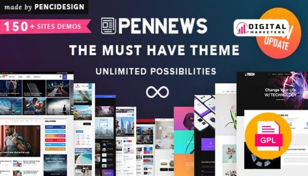 PenNews Multi-Purpose AMP WordPress Theme v6.6.6 [GPL]