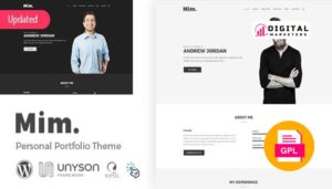 Personal Portfolio Theme | Inbio v3.0.4 [GPL]