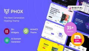Phox Hosting WordPress & WHMCS Theme v2.3.2 [GPL]