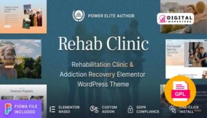 Pinevale | Addiction Recovery and Rehabilitation Center WordPress Theme v1.0.4 [GPL]