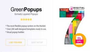 Popup Plugin for WordPress Green Popups (formerly Layered Popups) v7.47 [GPL]