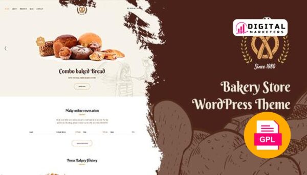 Porus Bakery Store WordPress Theme v1.0.5 [GPL]