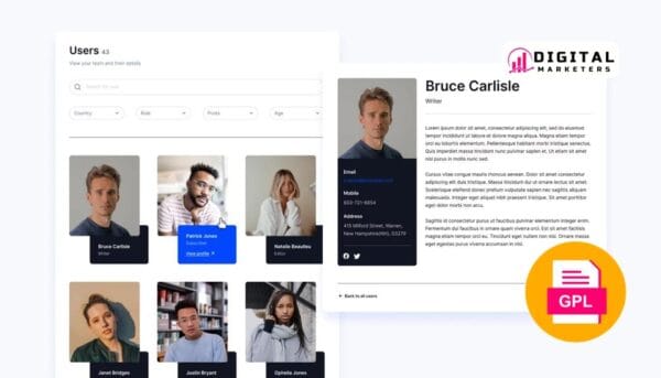 Profile Builder Pro WordPress Profile Plugin v3.12.5 [GPL]