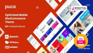 Puca Optimized Mobile WooCommerce Theme v2.6.29 [GPL]