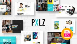 Pxlz Creative Design Agency Theme v1.7 [GPL]