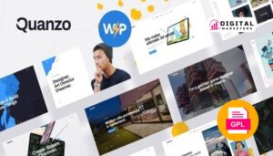 Quanzo Personal Portfolio WordPress Theme v1.0.2 [GPL]