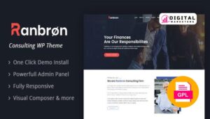 Ranbron Business and Consulting WordPress Theme v2.8 [GPL]