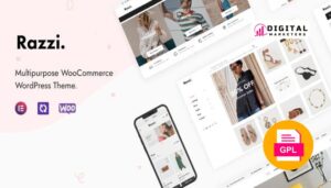 Razzi Multipurpose WooCommerce WordPress Theme v2.3.1 [GPL]