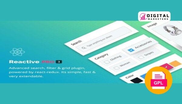 Reactive Pro  Advanced WordPress Search Filter Map & Grid v5.0.0 [GPL]