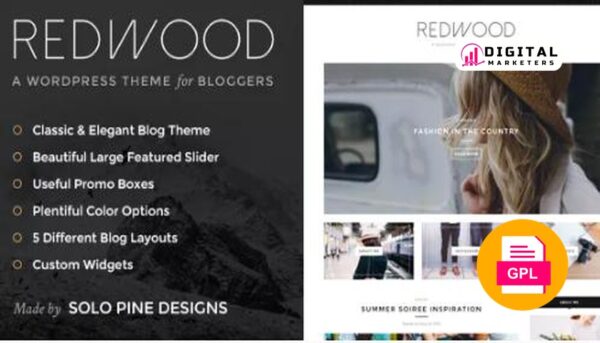 Redwood  A Responsive WordPress Blog Theme v1.7.1 [GPL]