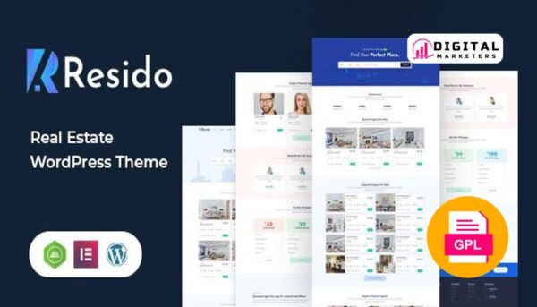 Resido Real Estate WordPress Theme v3.5 [GPL]
